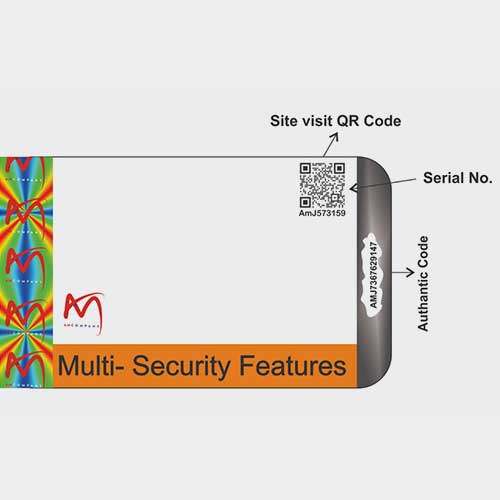 MRP Labels with QR CODE