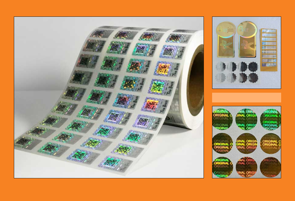 Hologram Stickers: Product Packing